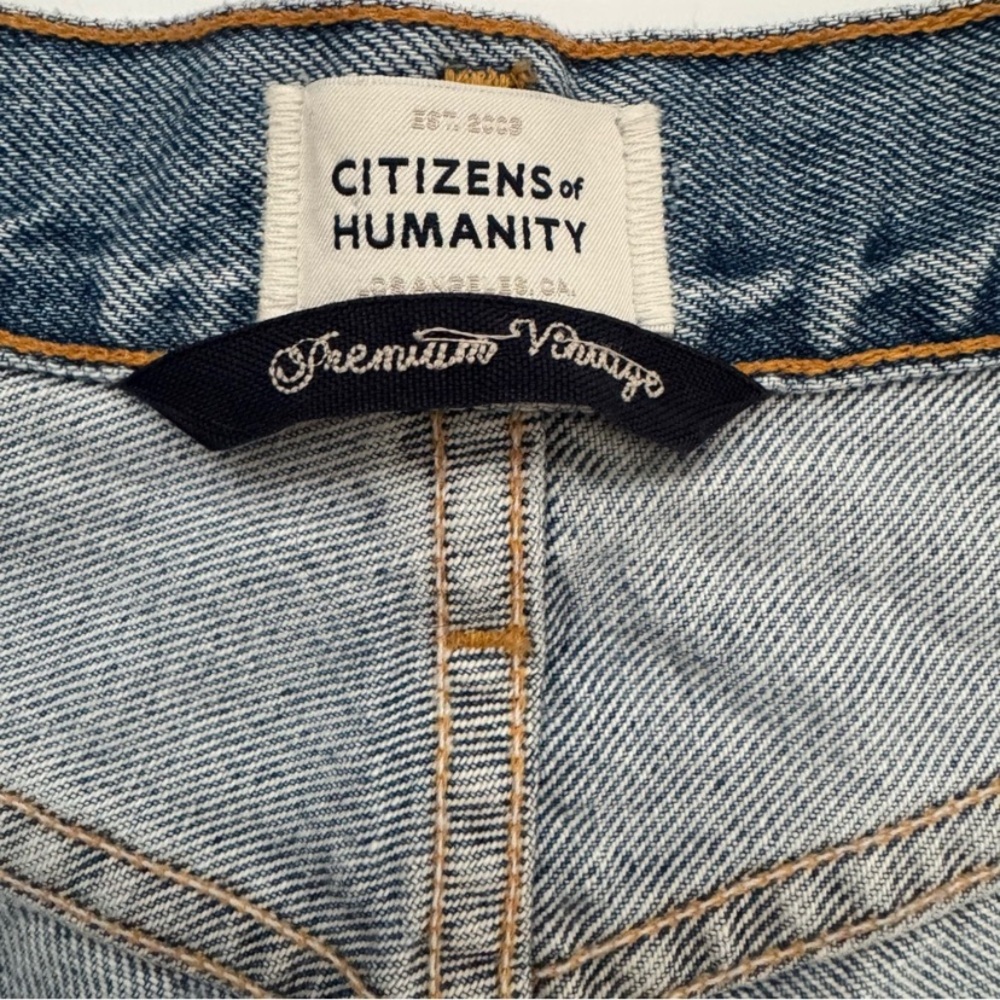 $248 Citizens of Humanity charlotte crop denim jeans 25 - Picture 10 of 12